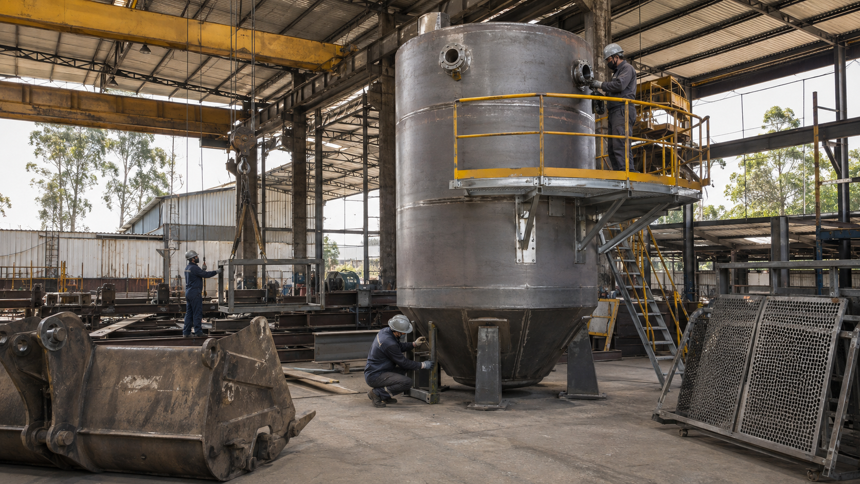 Caldeiraria industrial